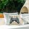 Vintage Gamer Zone Outdoor Printed Pillow Design by Kim Allen, 18 x 7 x 18